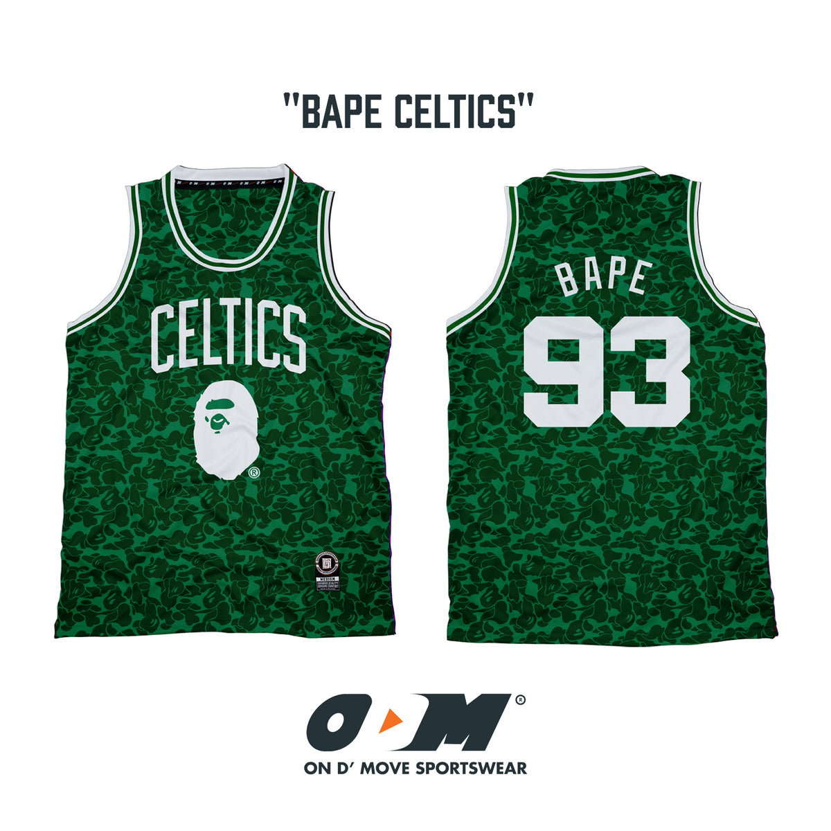 BAPE Celtics Shorts – On D' Move Sportswear