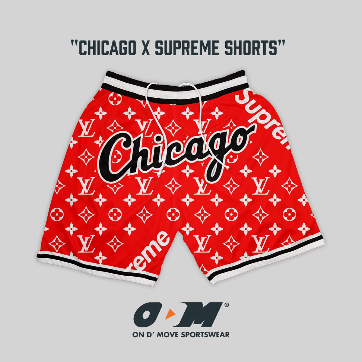 lv supreme shorts