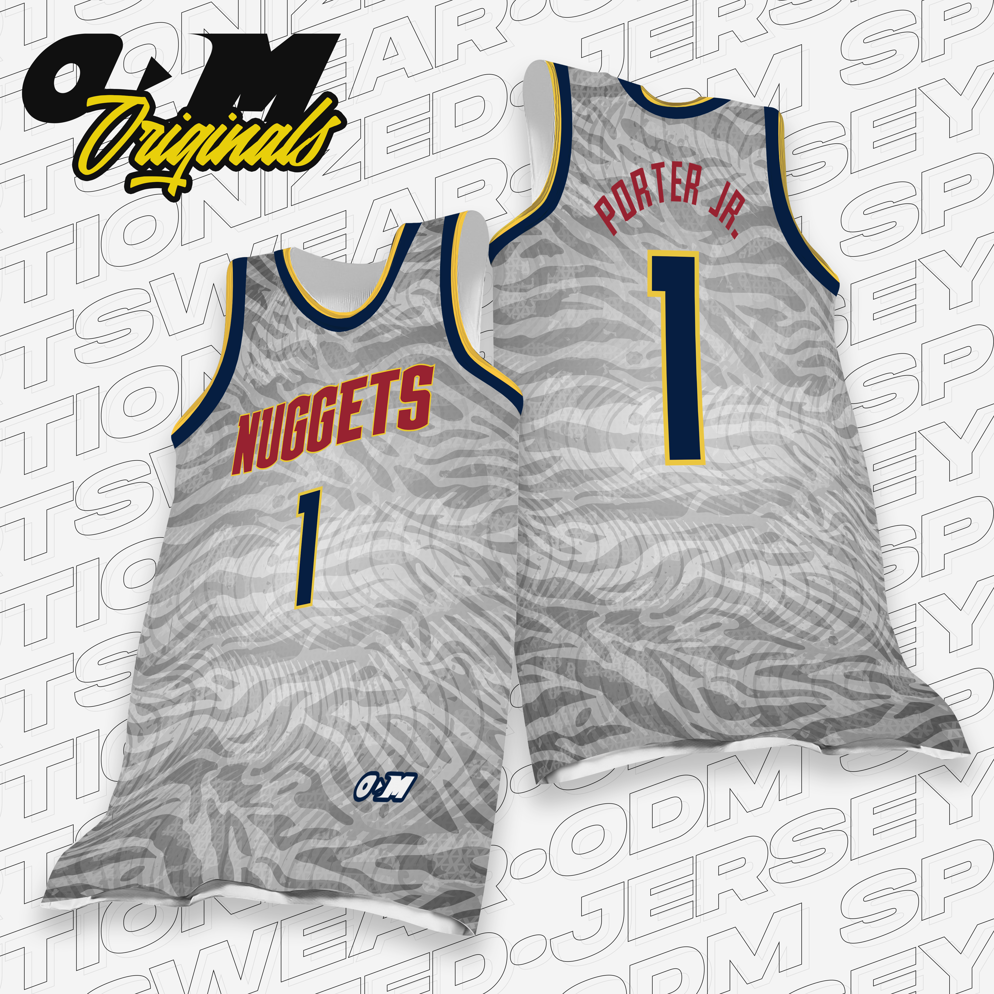 Michael Porter Jr. Denver Nuggets x ODM Concept Jersey