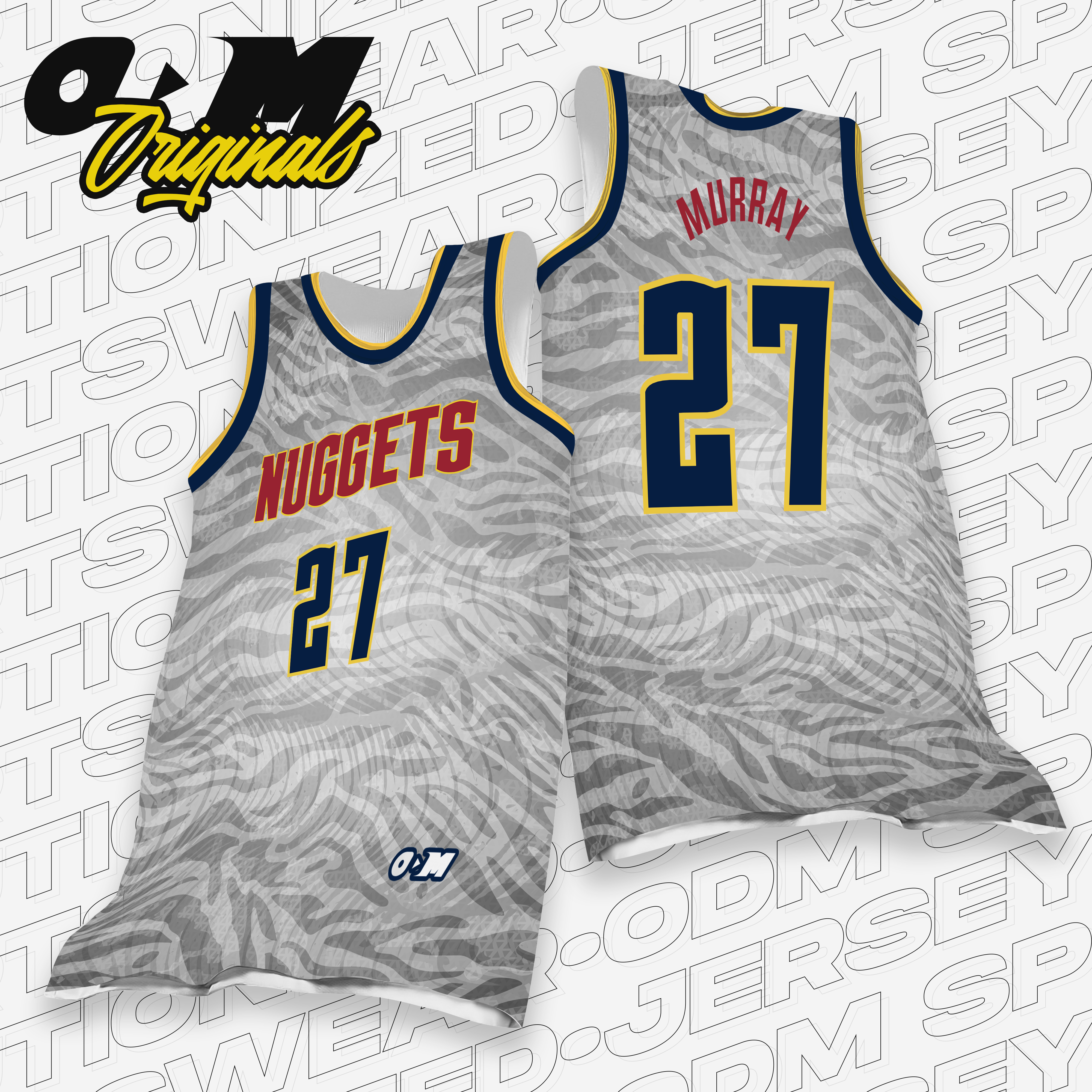 Jamal Murray Denver Nuggets x ODM Concept Jersey