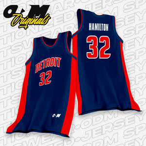 Rip Hamilton Detroit Pistons Retro x ODM Concept Jersey