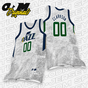 JORDAN CLARKSON Utah Jazz Grey x ODM Concept Jersey