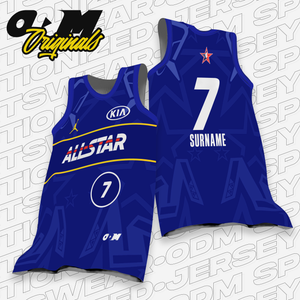 Team DURANT NBA Allstar Jersey (Customizable)