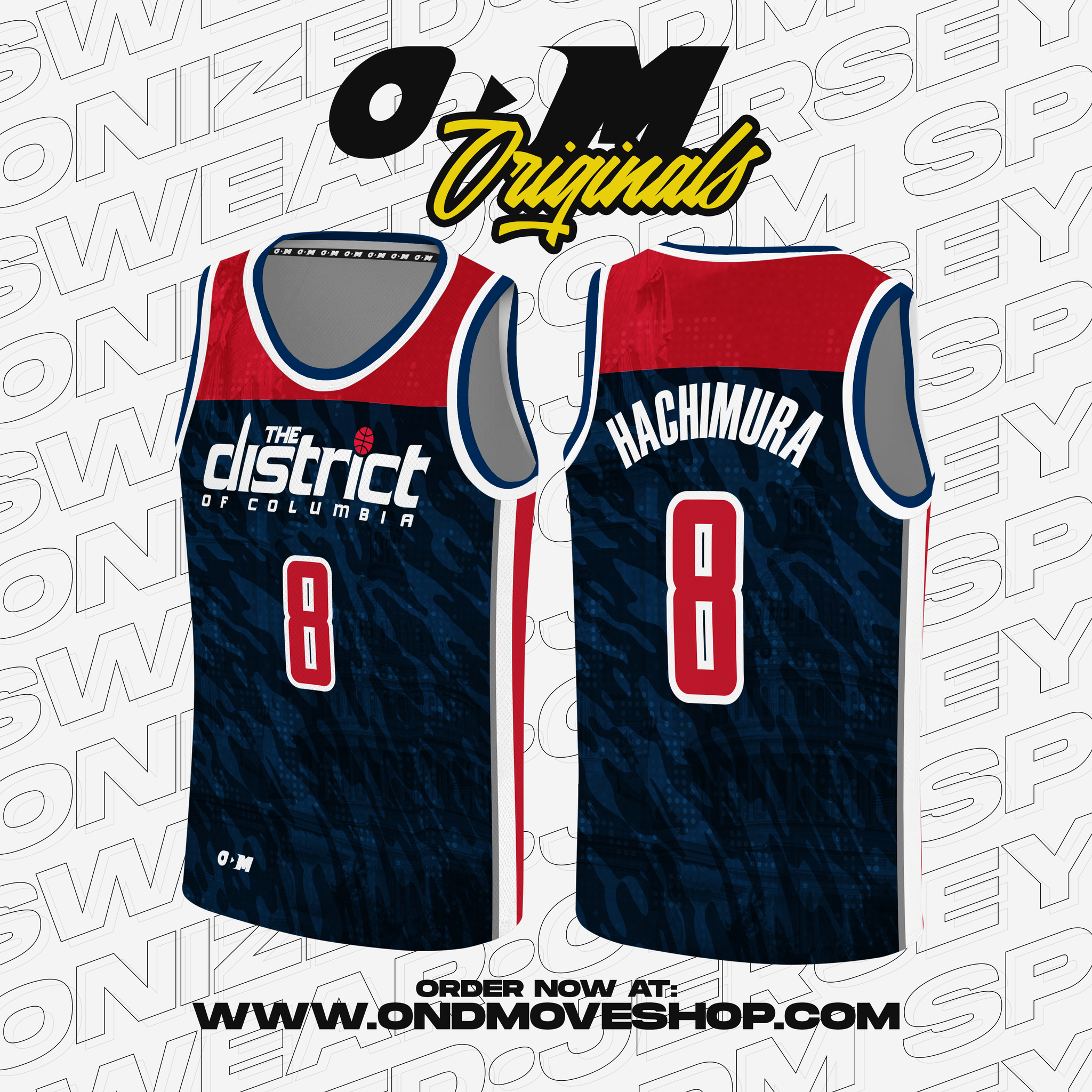 THE DISTRICT WIZARDS JERSEY