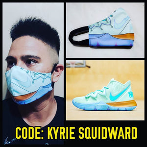Kyrie Squidward Facemask