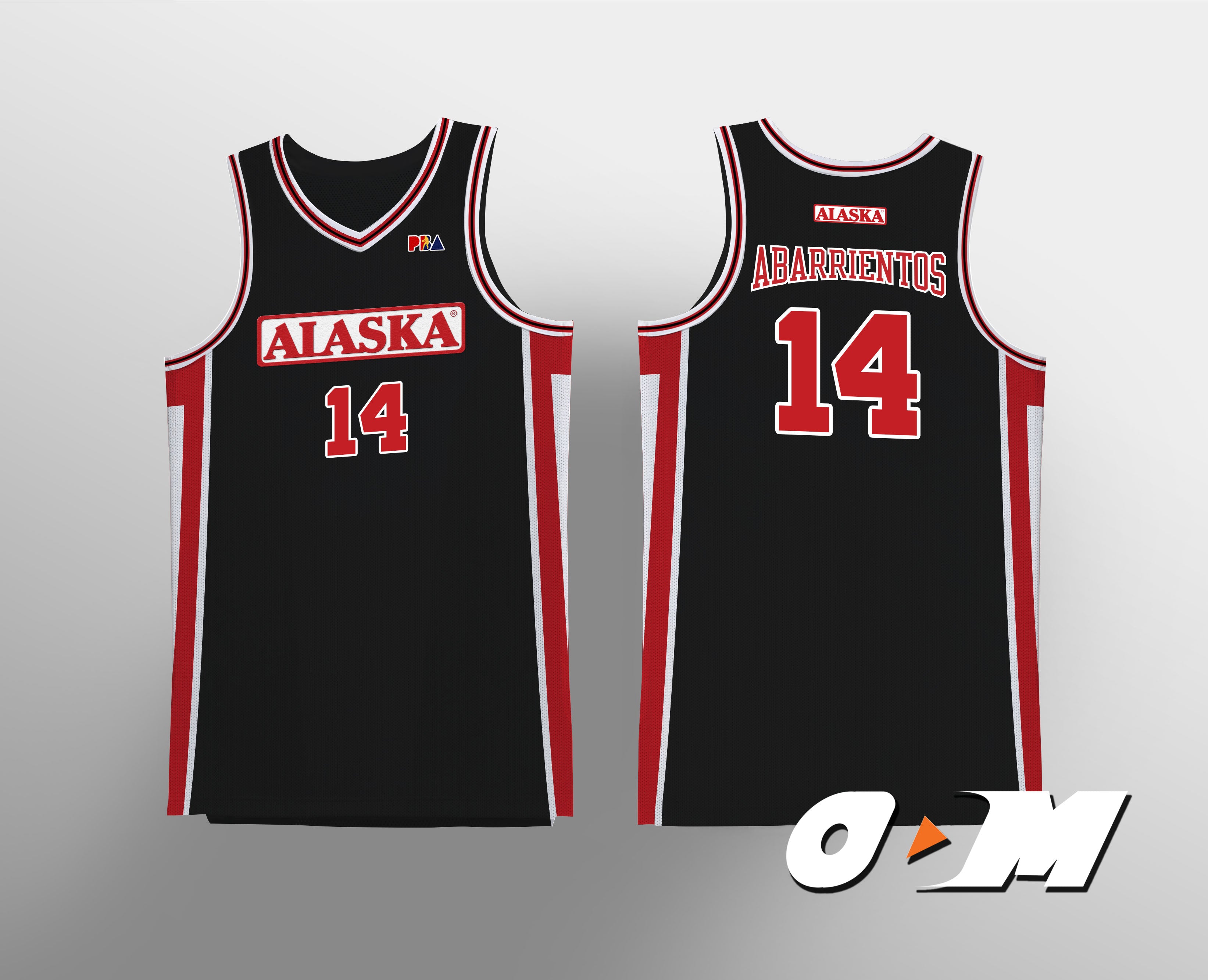 Alaska Aces Black Retro Jersey