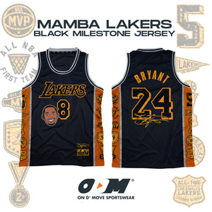 Mamba Lakers Black Milestone Jersey