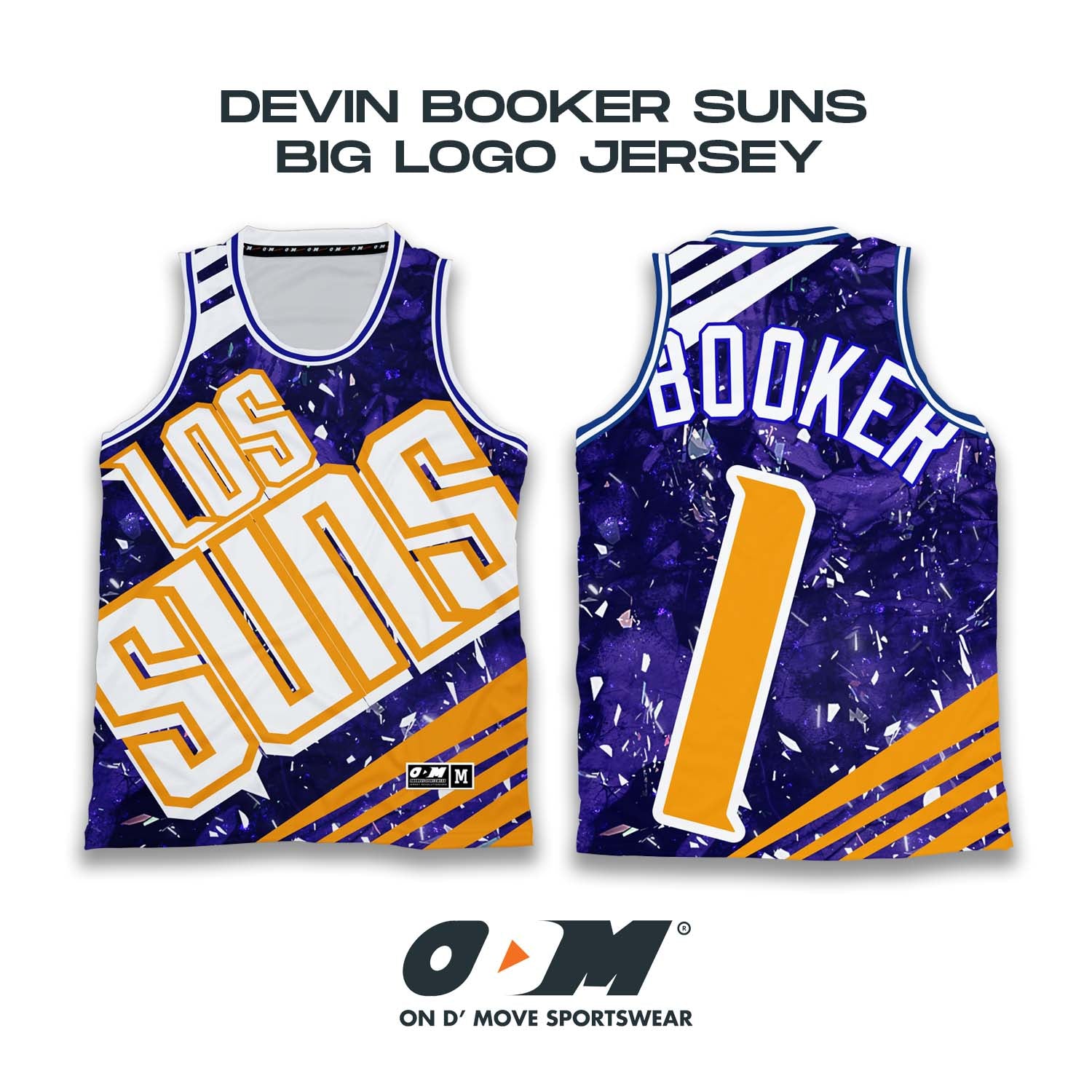 Devin Booker Suns Big Logo Jersey