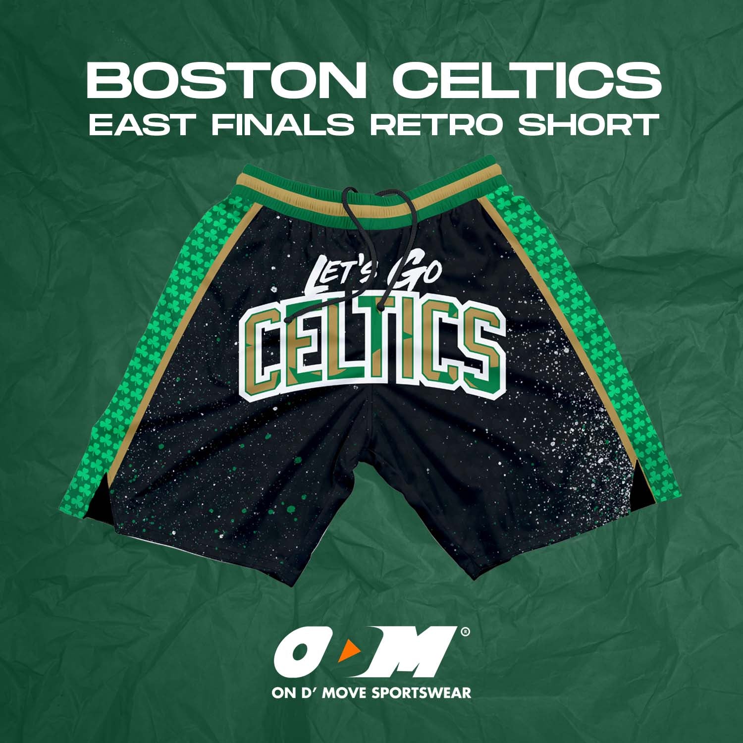 Boston Celtics East Finals Retro Shorts