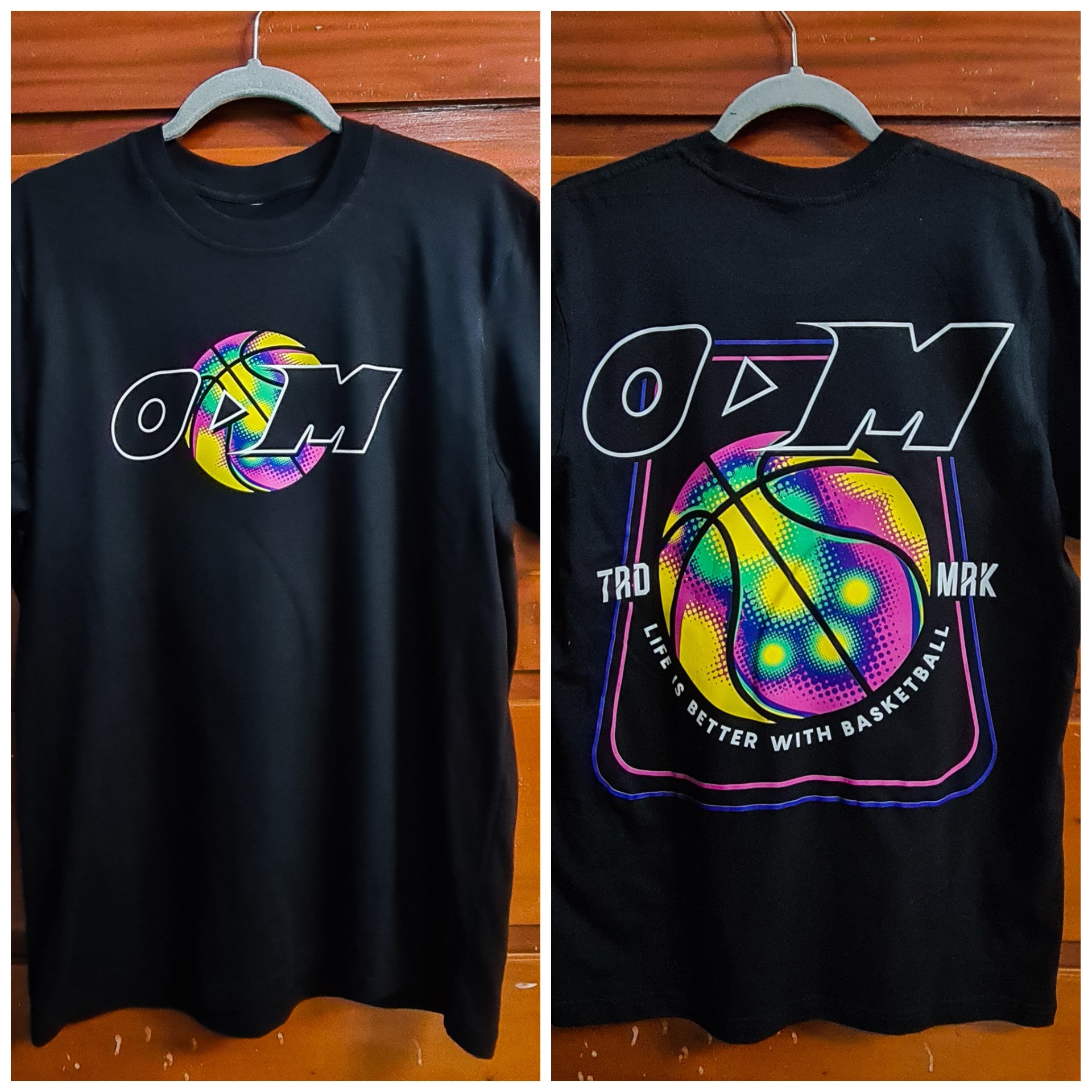 ODM Hoops Multicolored Ball Shirt