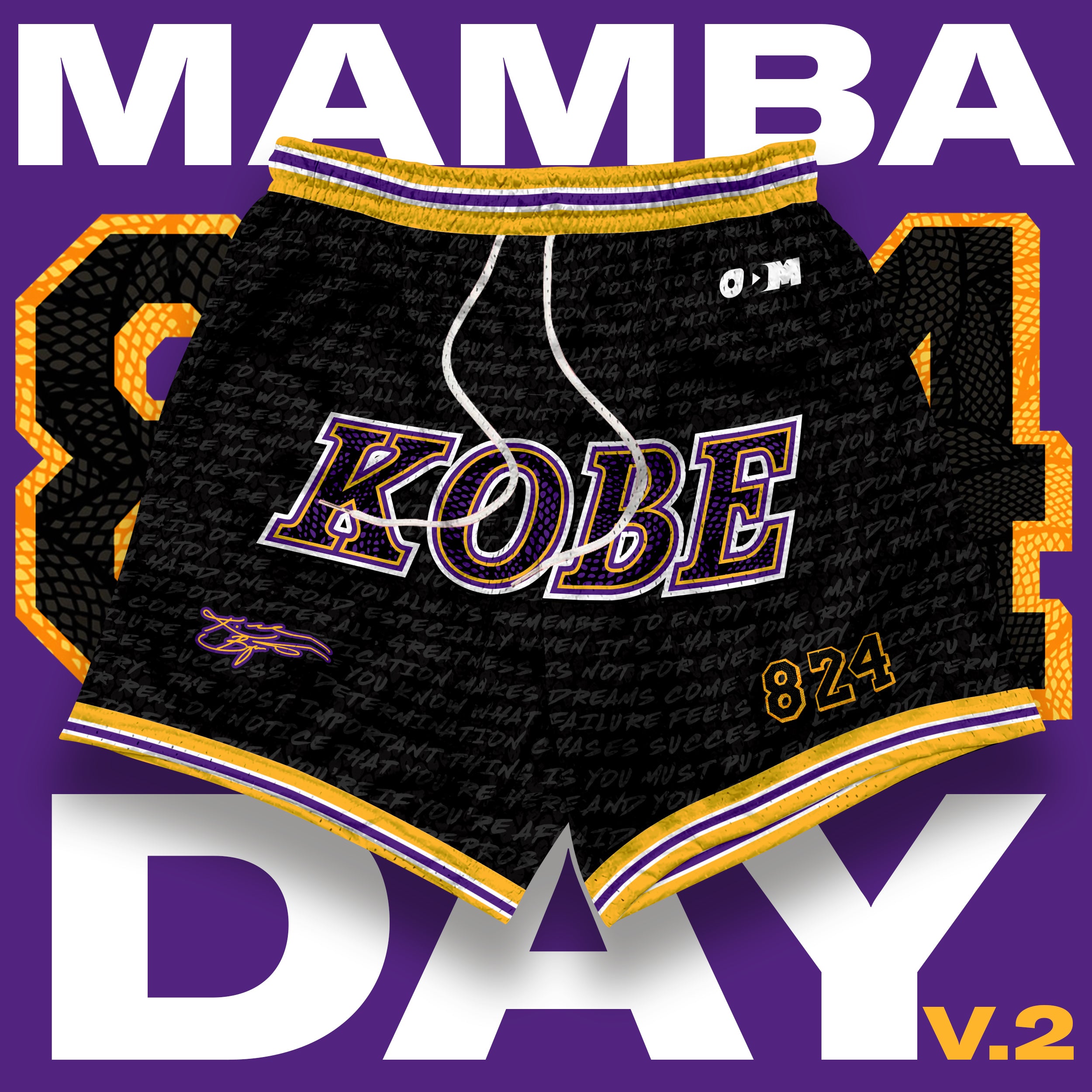 KOBE MAMBA DAY Mesh Shorts v3