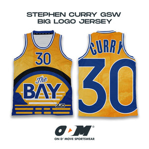 Stephen Curry GSW Big Logo Jersey