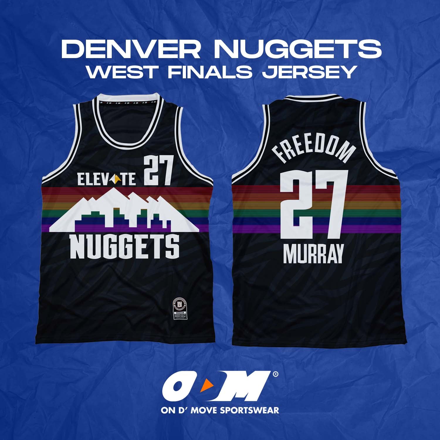 Denver Nuggets West Finals Jersey