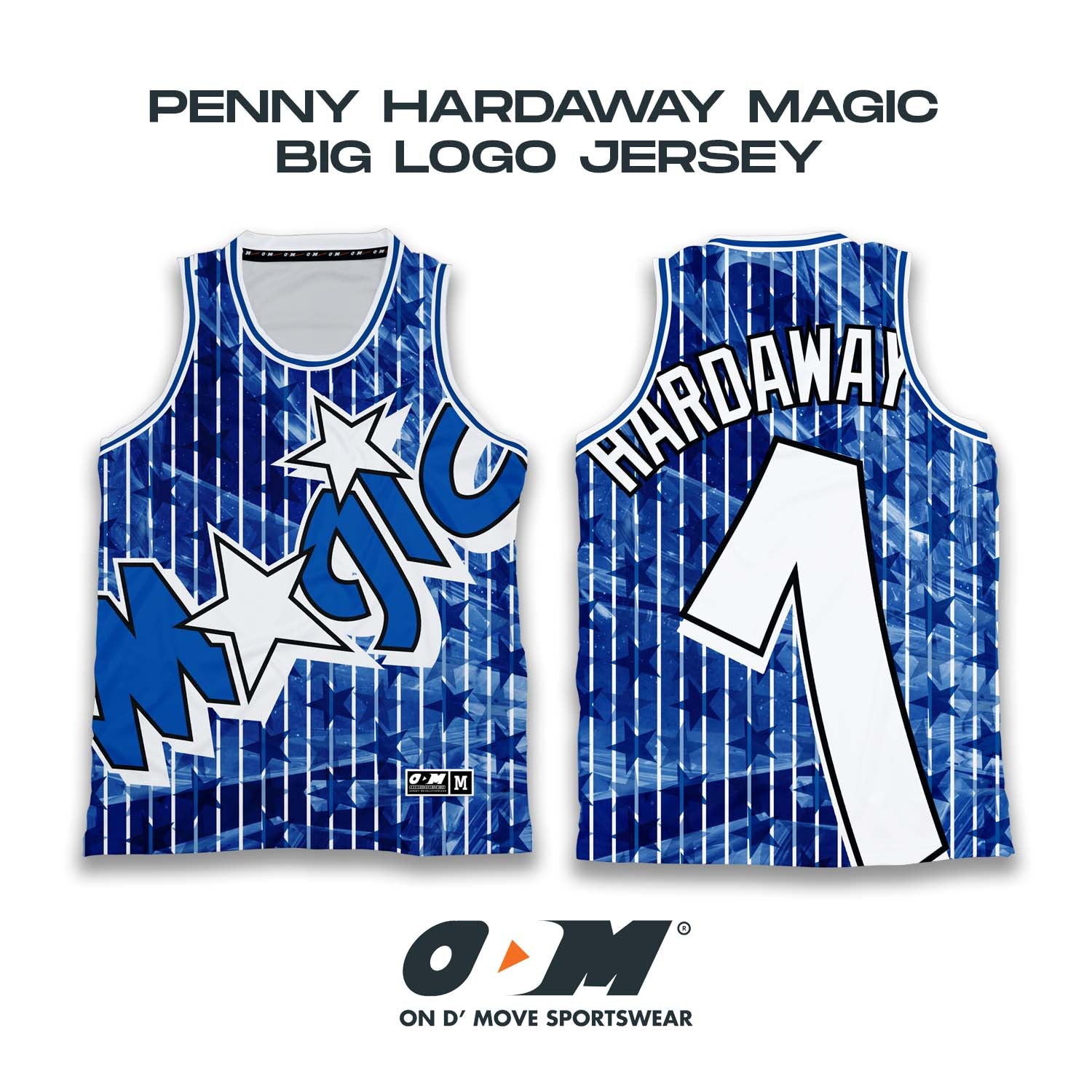 Penny Hardaway Magic Big Logo Jersey