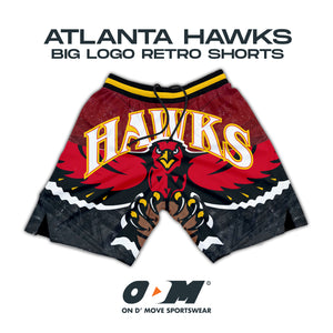 Atlanta Hawks Big Logo v3 Retro Shorts
