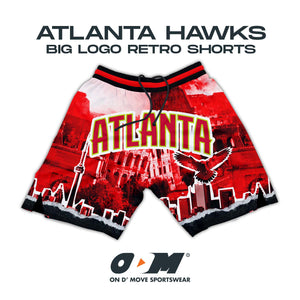 Atlanta Hawks Ripped Retro Shorts