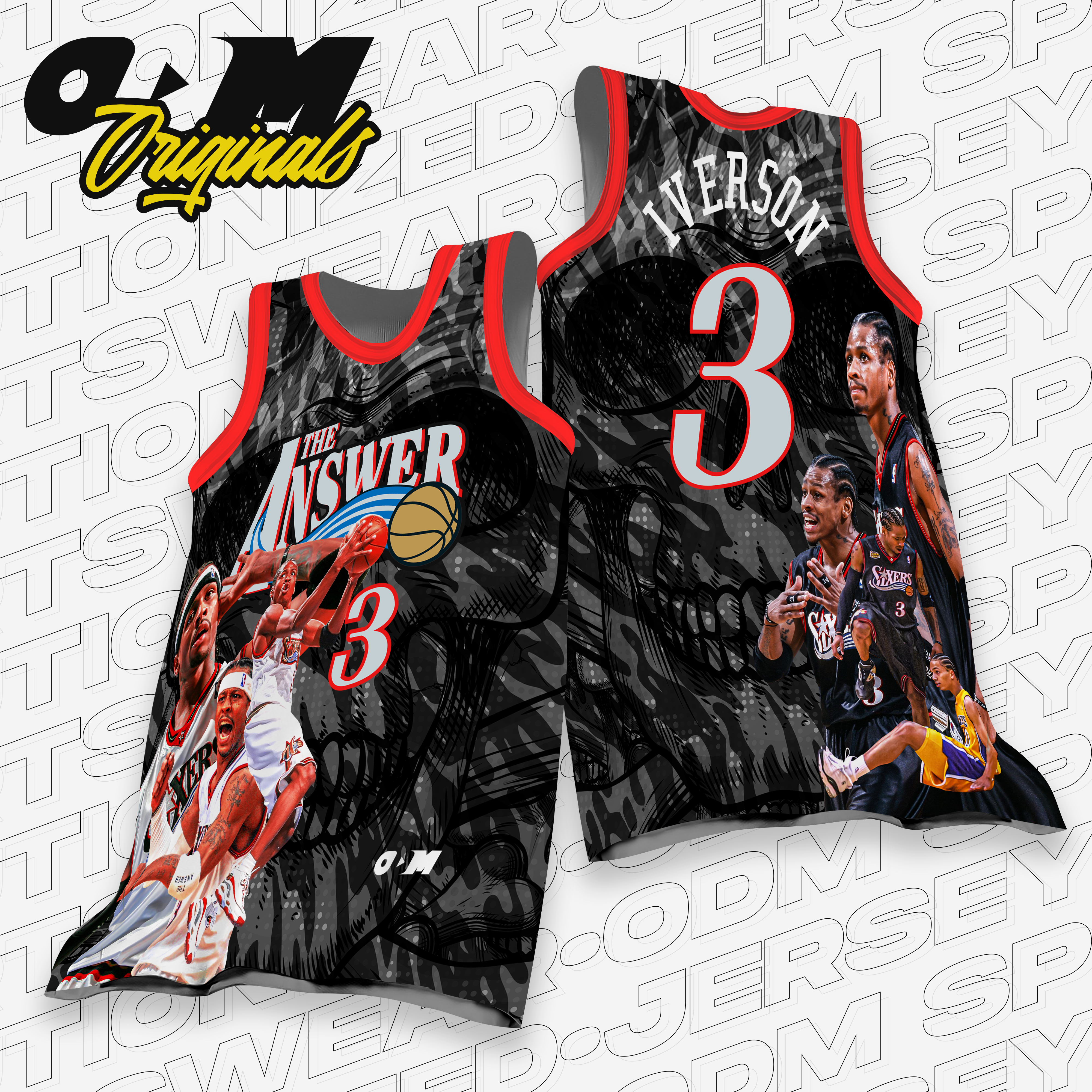 Iverson THE ANSWER x ODM Concept Jersey