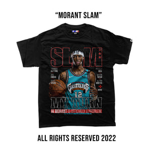 JA MORANT SLAM Cover Shirt