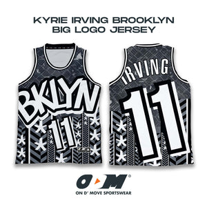 Kyrie Irving Nets Big Logo Jersey