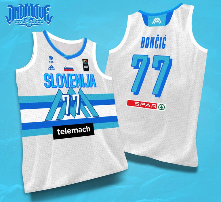 2017 Eurobasket All-Tournament Team Slovenia Luka Doncic Jersey – FibaManiac