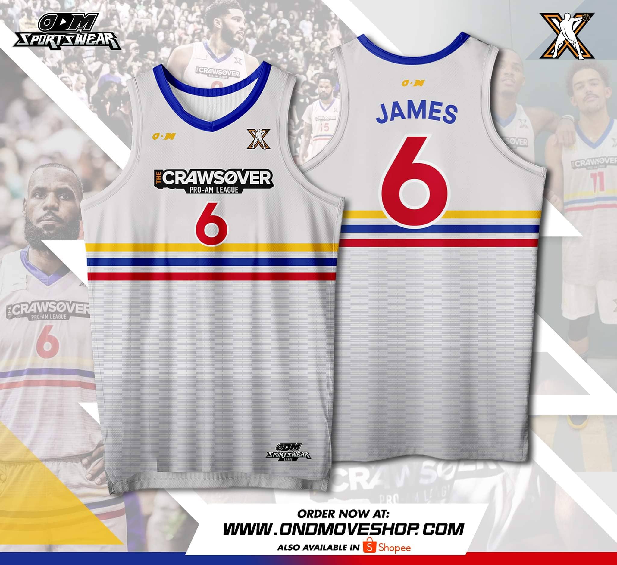 NEW 2022! The CrawsOver Pro-Am League Jersey