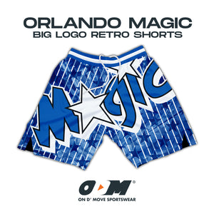 Orlando Magic Big Logo v3 Retro Shorts