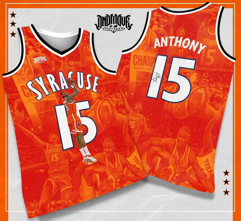 MELO Syracuse College Jersey