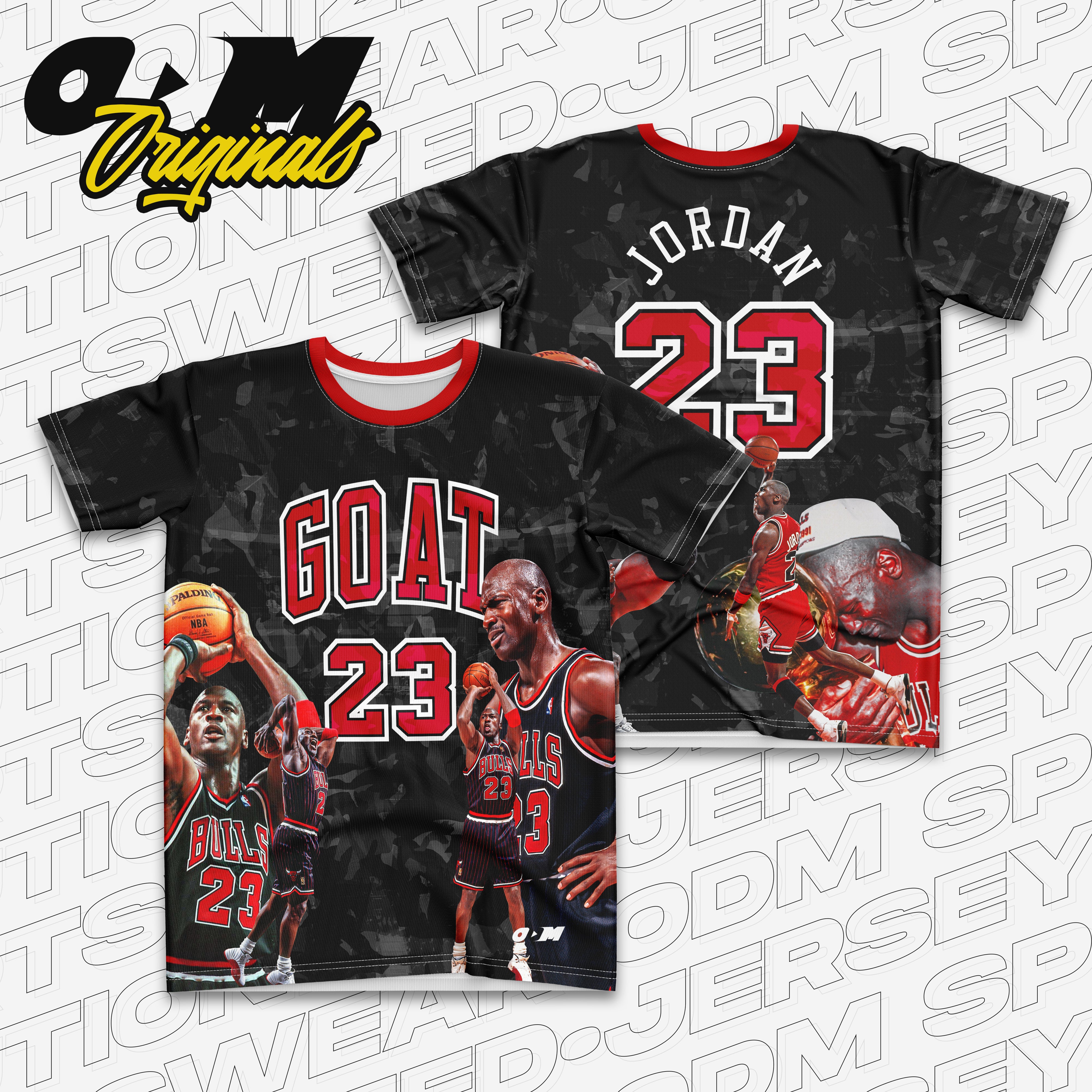 MJ GOAT x ODM shirt