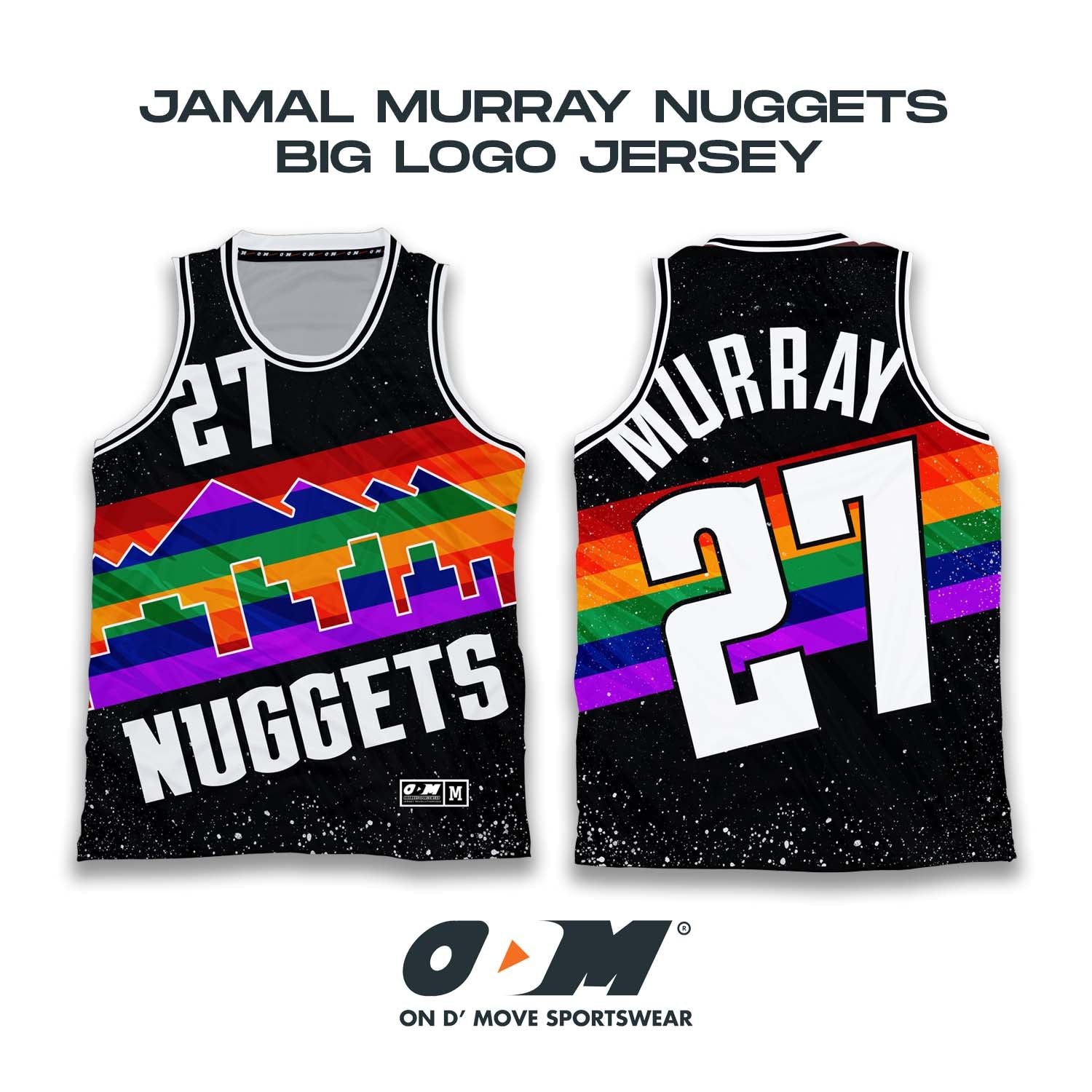 Jamal Murray Nuggets Big Logo Jersey