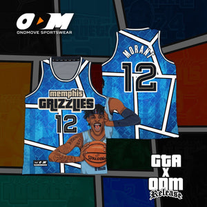 Memphis Grizzlies ODM x GTA Concept Jersey