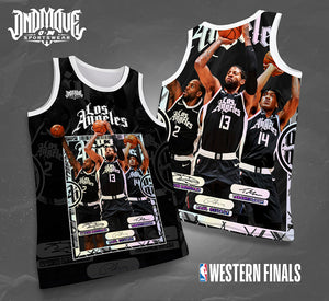 NBA CARDS LA CLIPPERS 2021 West Finals Jersey