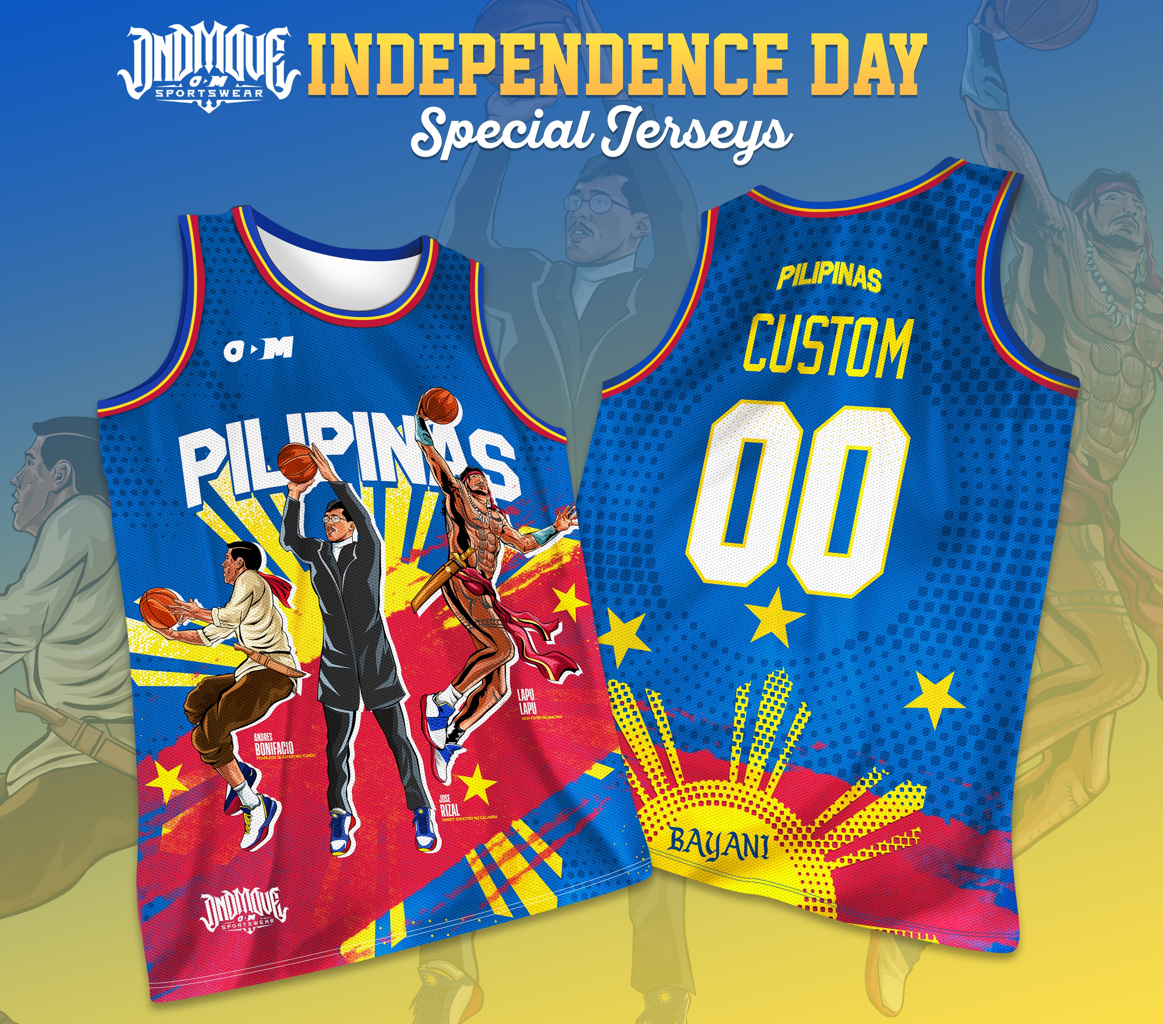 ODM INDEPENDENCE DAY JERSEY RELEASE (BLUE)