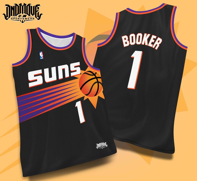 Suns to Debut Back in Black Retro Jerseys