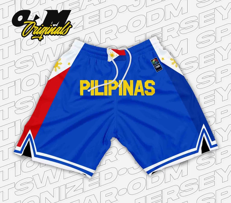 PILIPINAS Retro Shorts BLUE