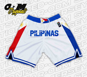 PILIPINAS Retro Shorts WHITE