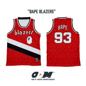 BAPE Blazers Jersey
