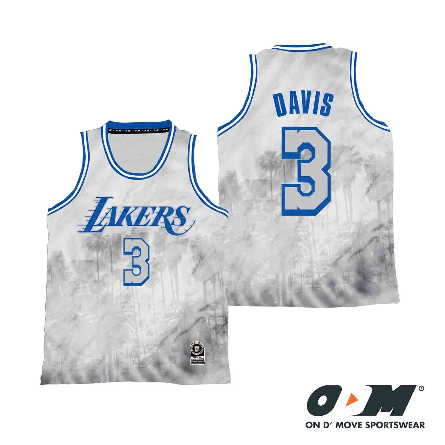 LA Lakers Anthony Davis 2020-2021 City Edition Jersey