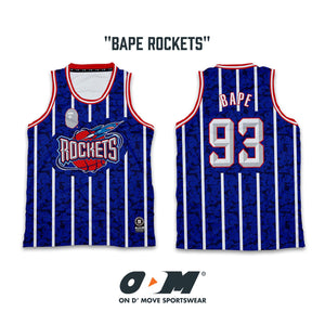 BAPE Houston Rockets Jersey