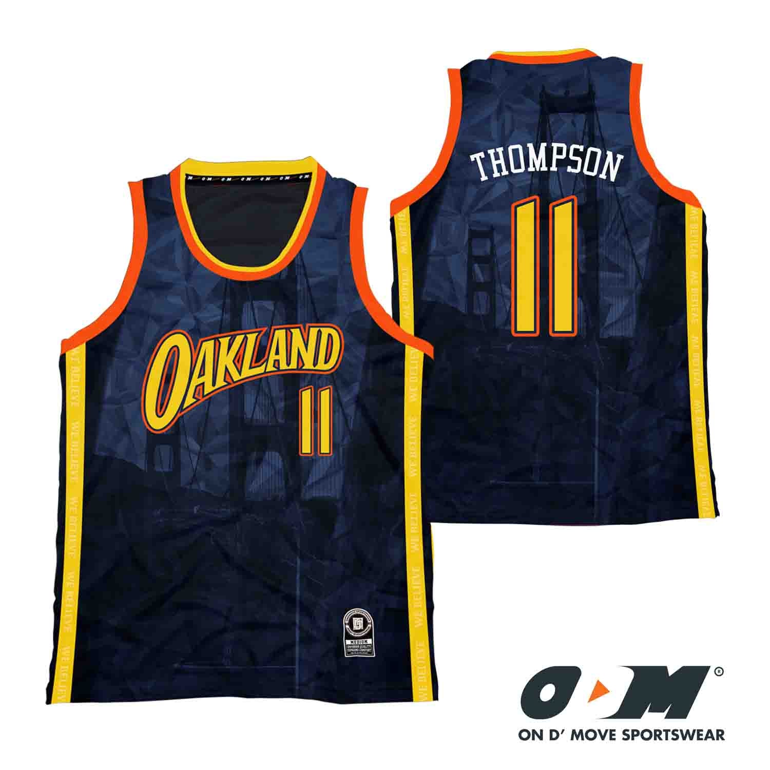 Klay Thompson Oakland Forever Jersey