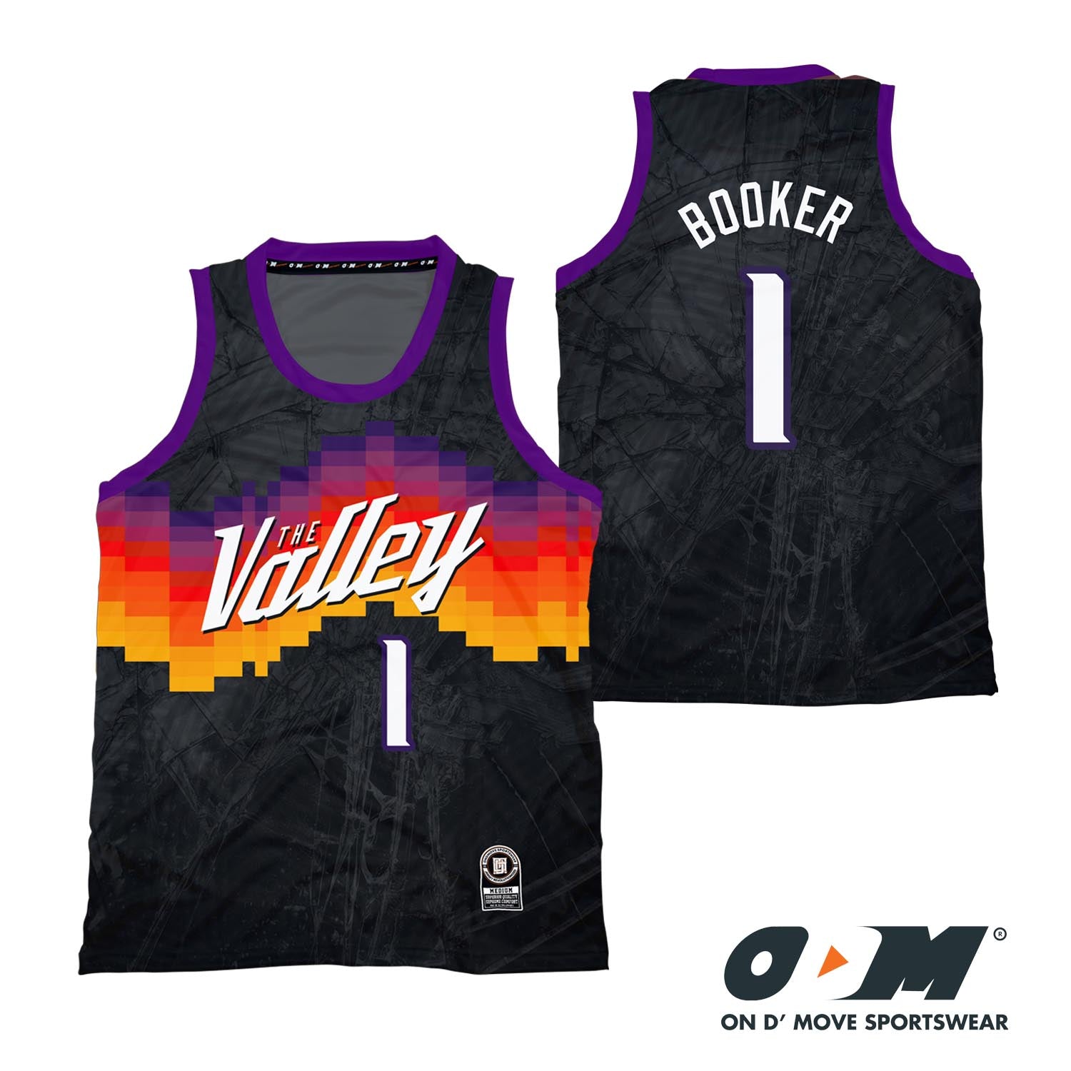 Devin Booker PHX The Valley Jersey