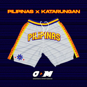 Pilipinas "Katarungan" Retro Shorts