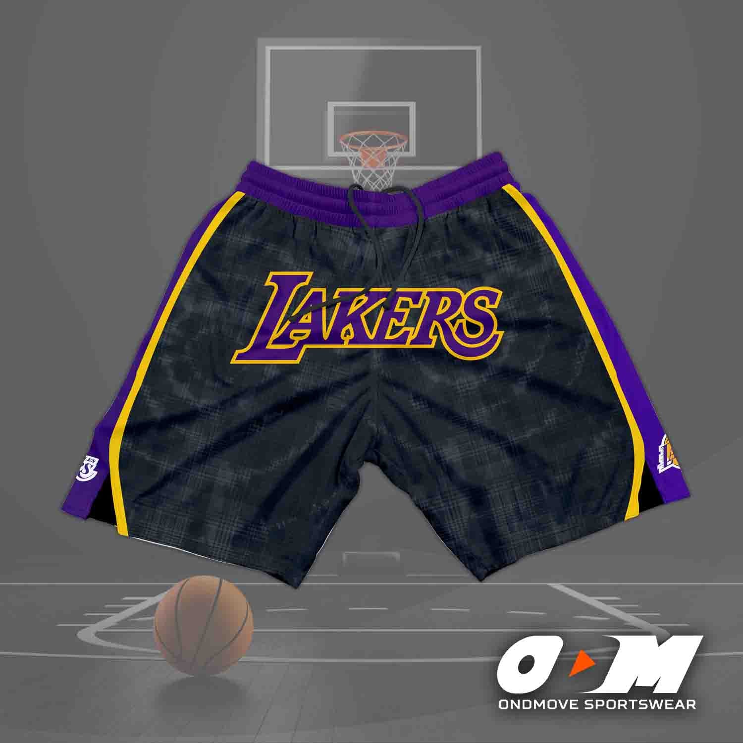 Lakers 2021 Earned Edition Retro Shorts