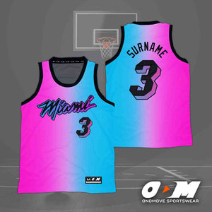 Custom Miami Heat City Edition x ODM Concept Jersey