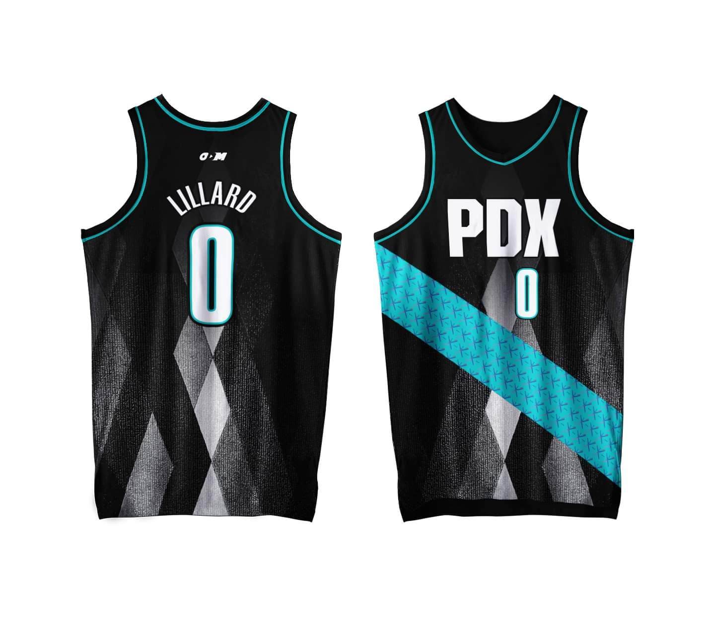 Portland NBA City Jerseys by ODM