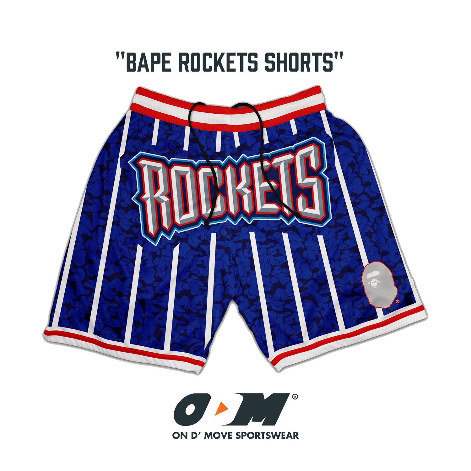 BAPE Rockets Shorts