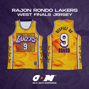 Rajon Rondo Lakers West Finals Jersey