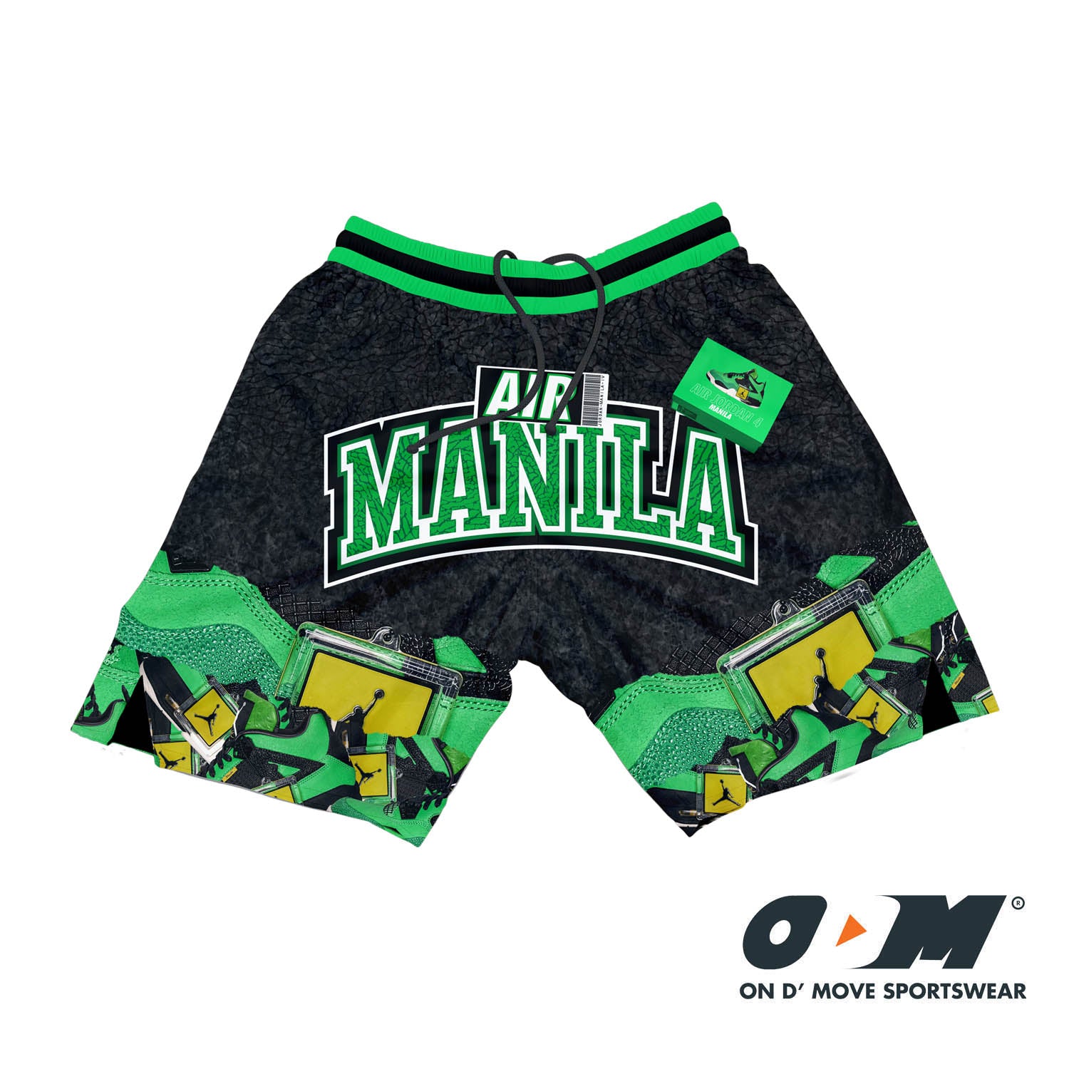 AIR MANILA J4 x ODM Concept Retro Shorts