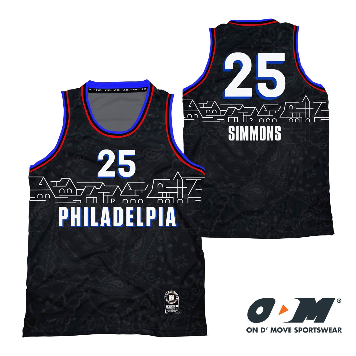 Ben Simmons Sixers 2021 City Edition Jersey