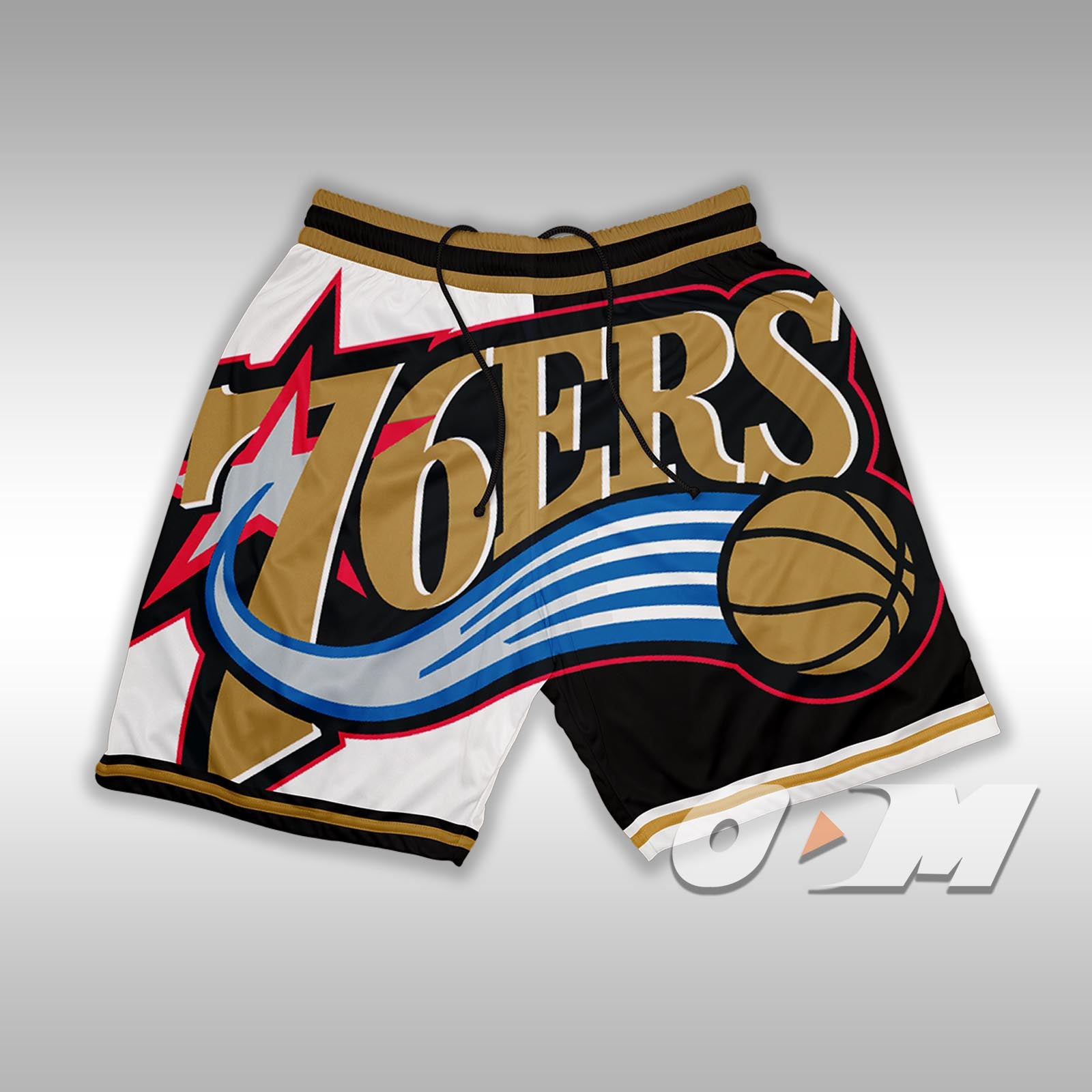 Philadelphia 76ers Retro Shorts