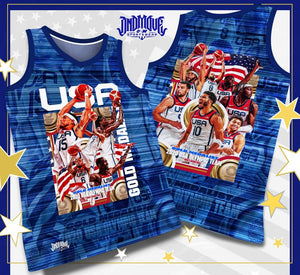 TEAM USA BASKETBALL OLYMPIC GOLD MEDALIST JERSEY